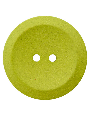 Hanf/Polyesterknopf recycelt 23 mm - Prym 26 - mittelgrün