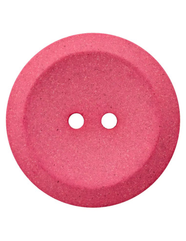 Hanf/Polyesterknopf recycelt 23 mm - Prym 46 - rosa
