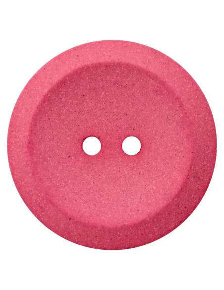Hanf/Polyesterknopf recycelt 23 mm - Prym 46 - rosa