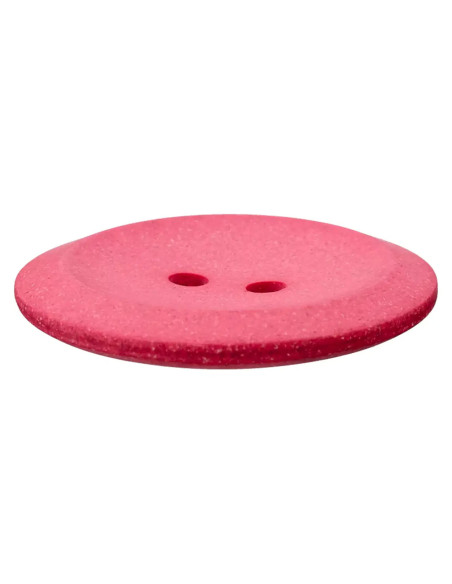Hanf/Polyesterknopf recycelt 23 mm - Prym 46 - rosa