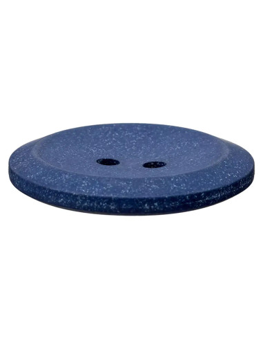 Hanf/Polyesterknopf recycelt 23 mm - Prym 68 - marine