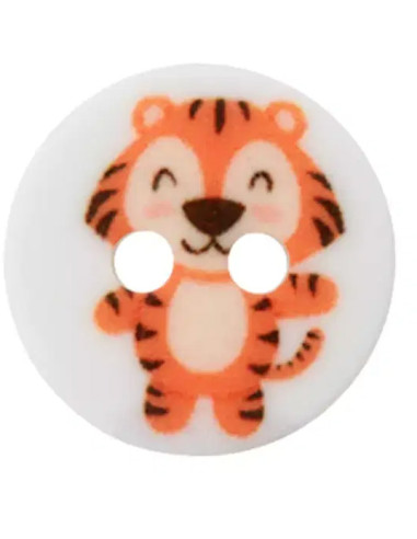 Kinderknopf Tiger 12 mm - Prym