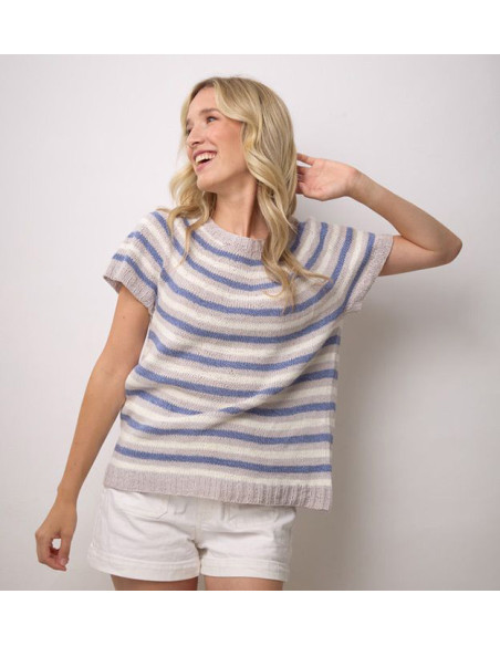 Aus 1 mach viele Rundpassen-Shirts stricken - Topp