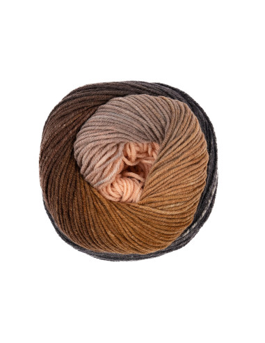 1-2-3 Ideen Merino - Pro Lana 12 - braun/grau/beige