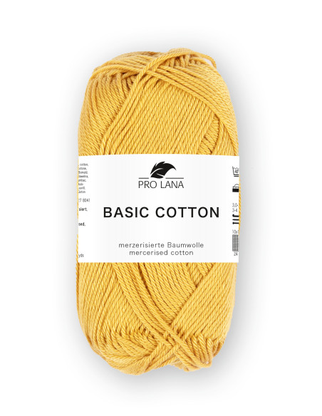 Basic Cotton - Pro Lana 24 - ocker