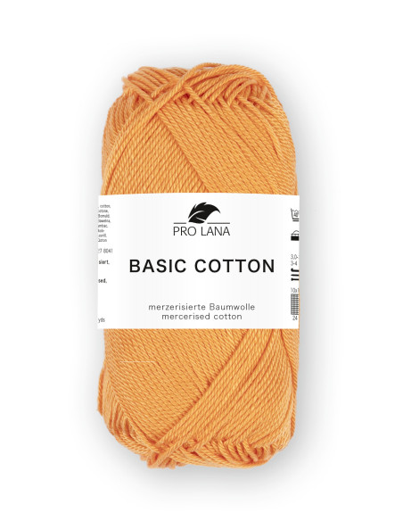 Basic Cotton - Pro Lana 28 - hellorange