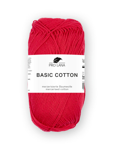 Basic Cotton - Pro Lana 31 - rot