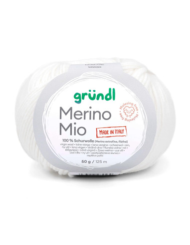 Merino Mio - Gründl 01 - weiss