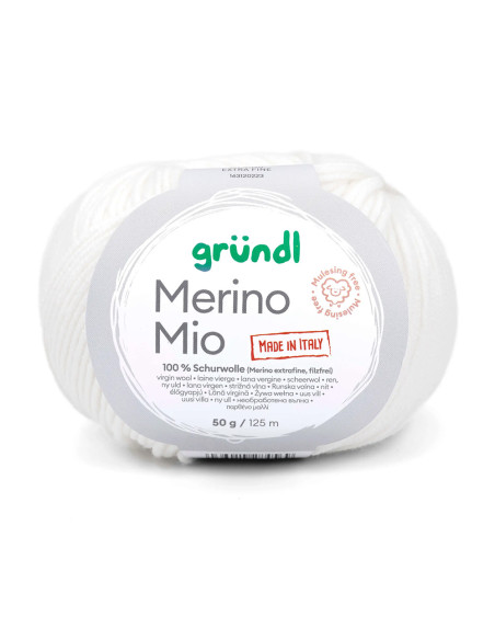 Merino Mio - Gründl 01 - weiss