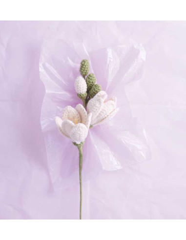 Romantische Blumen häkeln - Topp