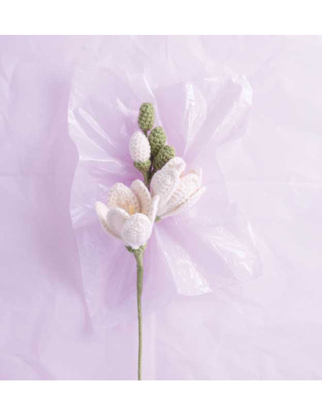 Romantische Blumen häkeln - Topp