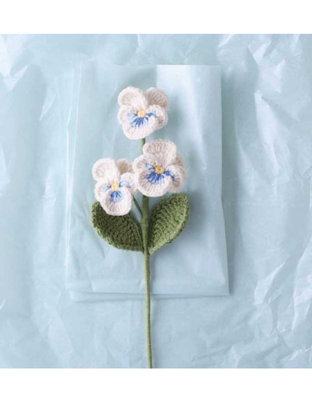Romantische Blumen häkeln - Topp