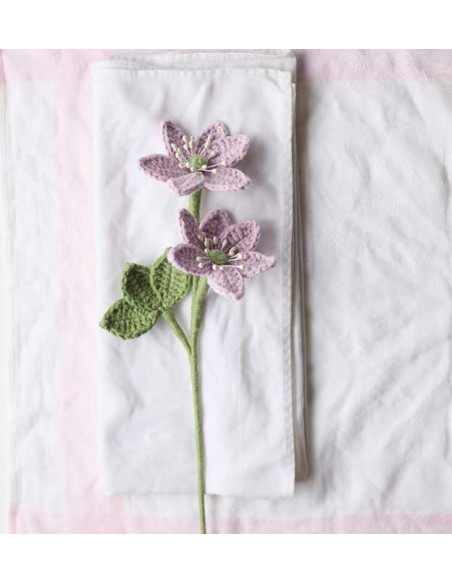 Romantische Blumen häkeln - Topp
