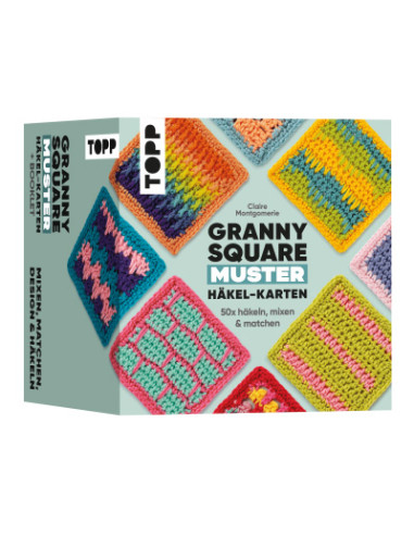 Granny Square Muster Häkel-Karten - Topp