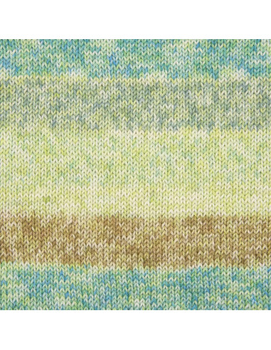Cotton Quick print - Gründl 250 - salbei/sand/aqua/lindgrün
