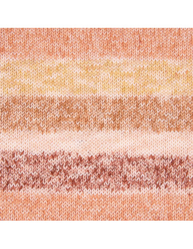 Cotton Quick print 2026 - Gründl 252 - apricot/lachs/ockergelb/terracotta