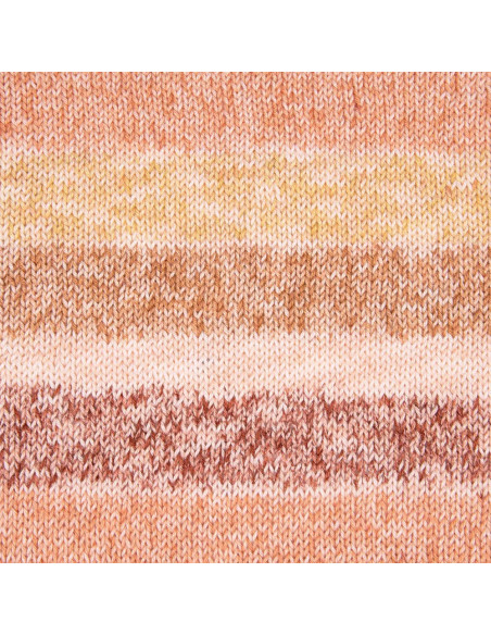 Cotton Quick print 2026 - Gründl 252 - apricot/lachs/ockergelb/terracotta