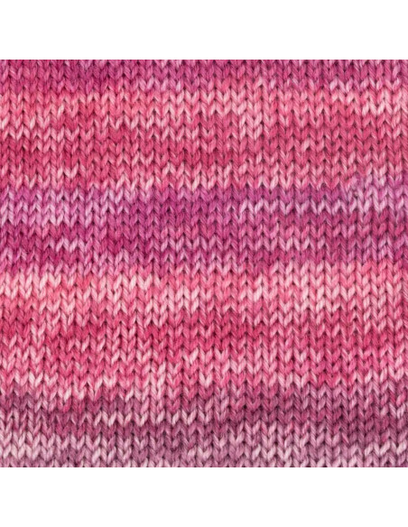 Hot Socks Silk 4-fach - Gründl 07 - beere/magenta/mauve/lachs