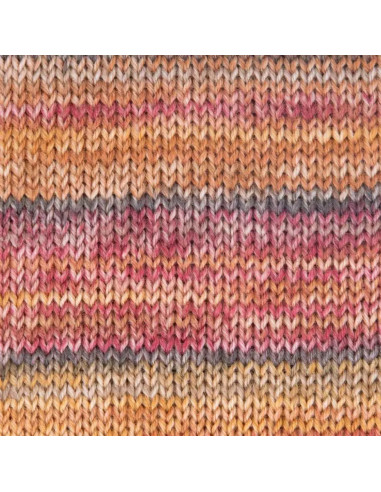 Hot Socks Bellano 4-fach - Gründl 04 - kupfer/rehbraun/schokolade/nougat