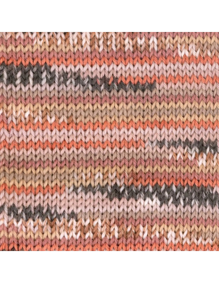 Hot Socks Cashmere 4-fach - Gründl 06 - kastanie/zimt/umbra/wei/anthrazit
