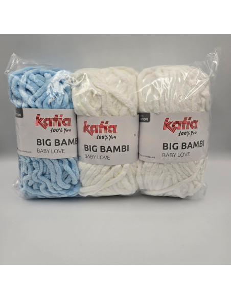 3 Knäuel Big Bambi - Mängelware