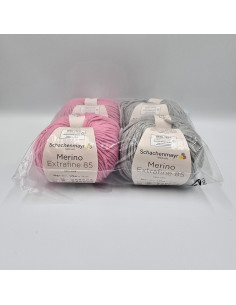4 Knäuel Merino Extrafine 85 - Mängelware