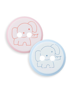Kinderknopf Elefant 12 mm 2-Loch - Prym