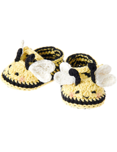 Baby Booties Biene Häkelset - Rico Design
