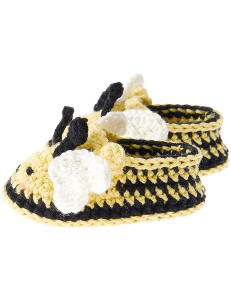 Baby Booties Biene Häkelset - Rico Design