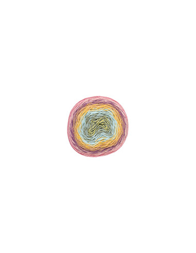Pop-Up Cotton - Katia 302 - rosa/lila/gelb/grün