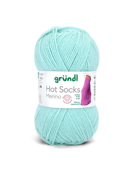 Hot Socks Merino - Gründl 05 - mint