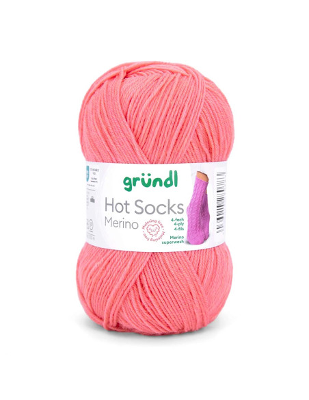 Hot Socks Merino - Gründl 10 - apricot