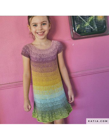 Mädchenkleid aus Pop-Up Cotton - Download