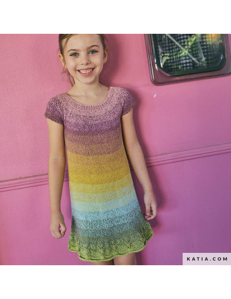 Mädchenkleid aus Pop-Up Cotton - Download