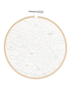 Stickpackung weisse Blume  Rico Design