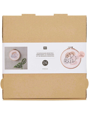 Stickpackung Slow Evenings Monstera  Rico Design