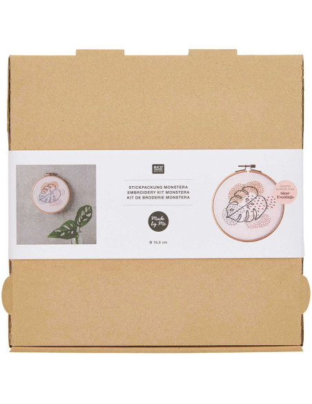 Stickpackung Slow Evenings Monstera  Rico Design