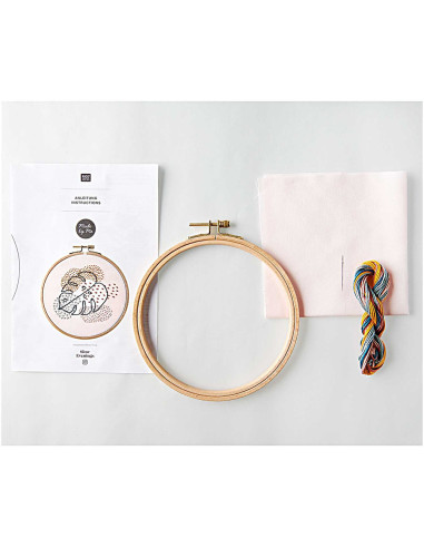 Stickpackung Slow Evenings Monstera  Rico Design