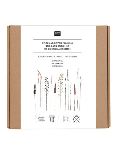 Stick  Stitch Packung Gräser XL  Rico Design