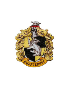 Harry Potter Hufflepuff Wappen Applikation  Mono Quick