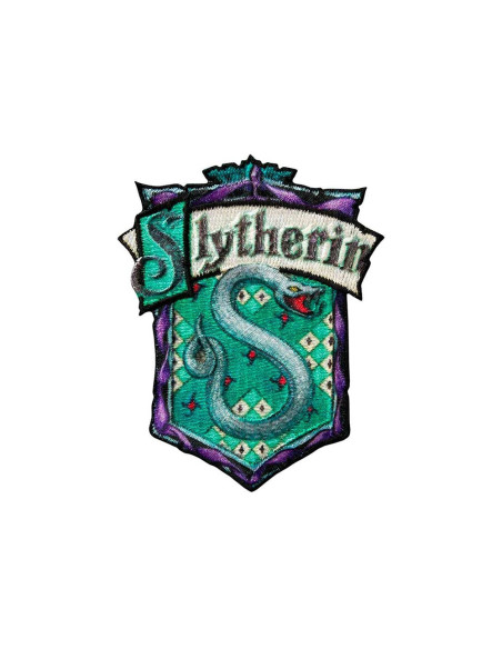 Harry Potter Slytherin Wappen Applikation  Mono Quick