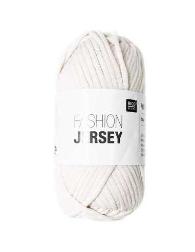 Fashion Jersey  Rico Design 001 - Weiss