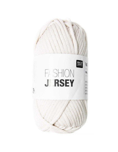 Fashion Jersey  Rico Design 001 - Weiss