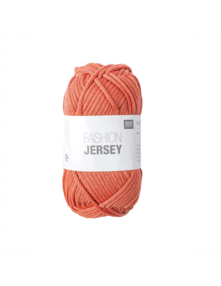 Fashion Jersey  Rico Design 017 - Terracotta