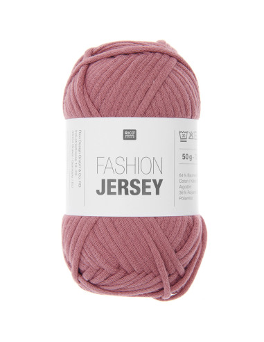 Fashion Jersey  Rico Design 024 - Beere