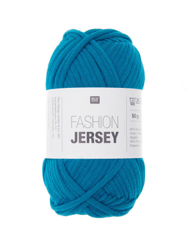 Fashion Jersey  Rico Design 028 - Petrol