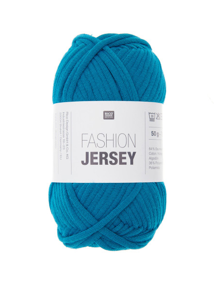 Fashion Jersey  Rico Design 028 - Petrol