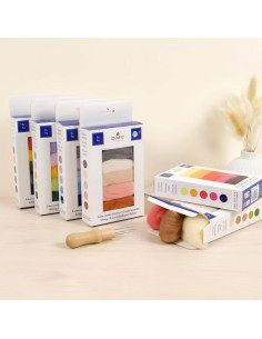 Filzwollset mit 5 Farben - DMC