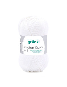 Cotton Quick uni - Gründl 01 - weiss