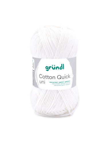 Cotton Quick uni - Gründl 101 - creme